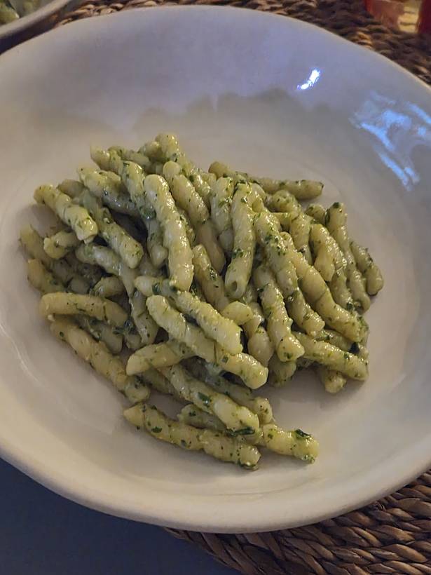 Busiate al pesto